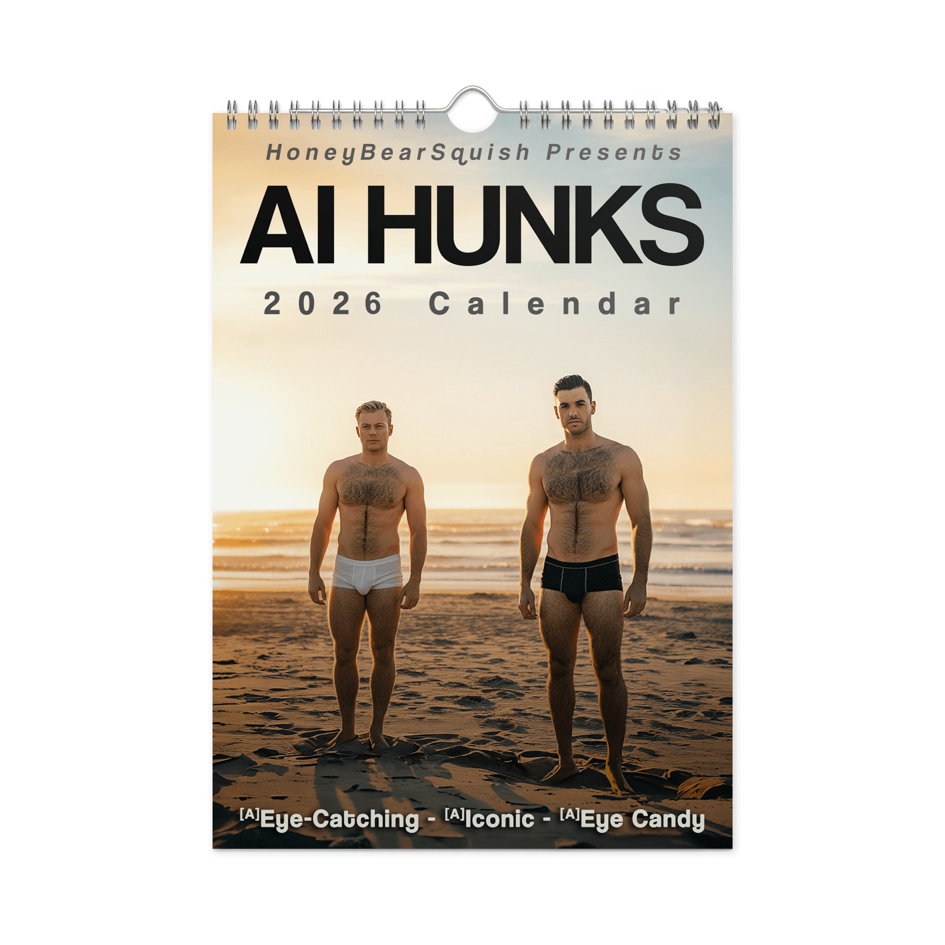 2026 AI HUNK HBS CALENDAR product image (3)
