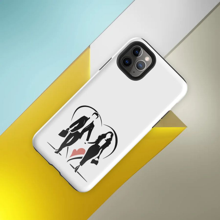 Modern Love Logo Tough Case for Iphone (White) product image (8)