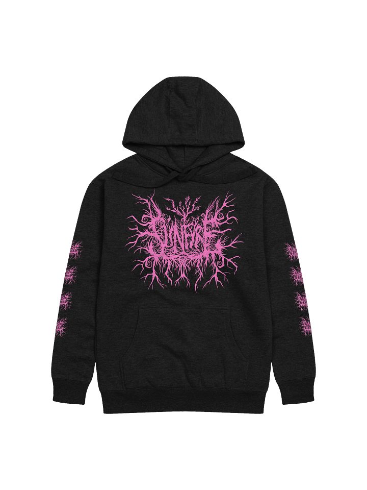 Sunfyre Pink Metal Logo Hoodie product image (1)