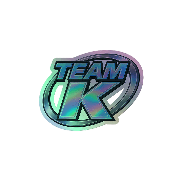 Team K 2000's HOLOGRAPHIC" STICKERS product image (2)
