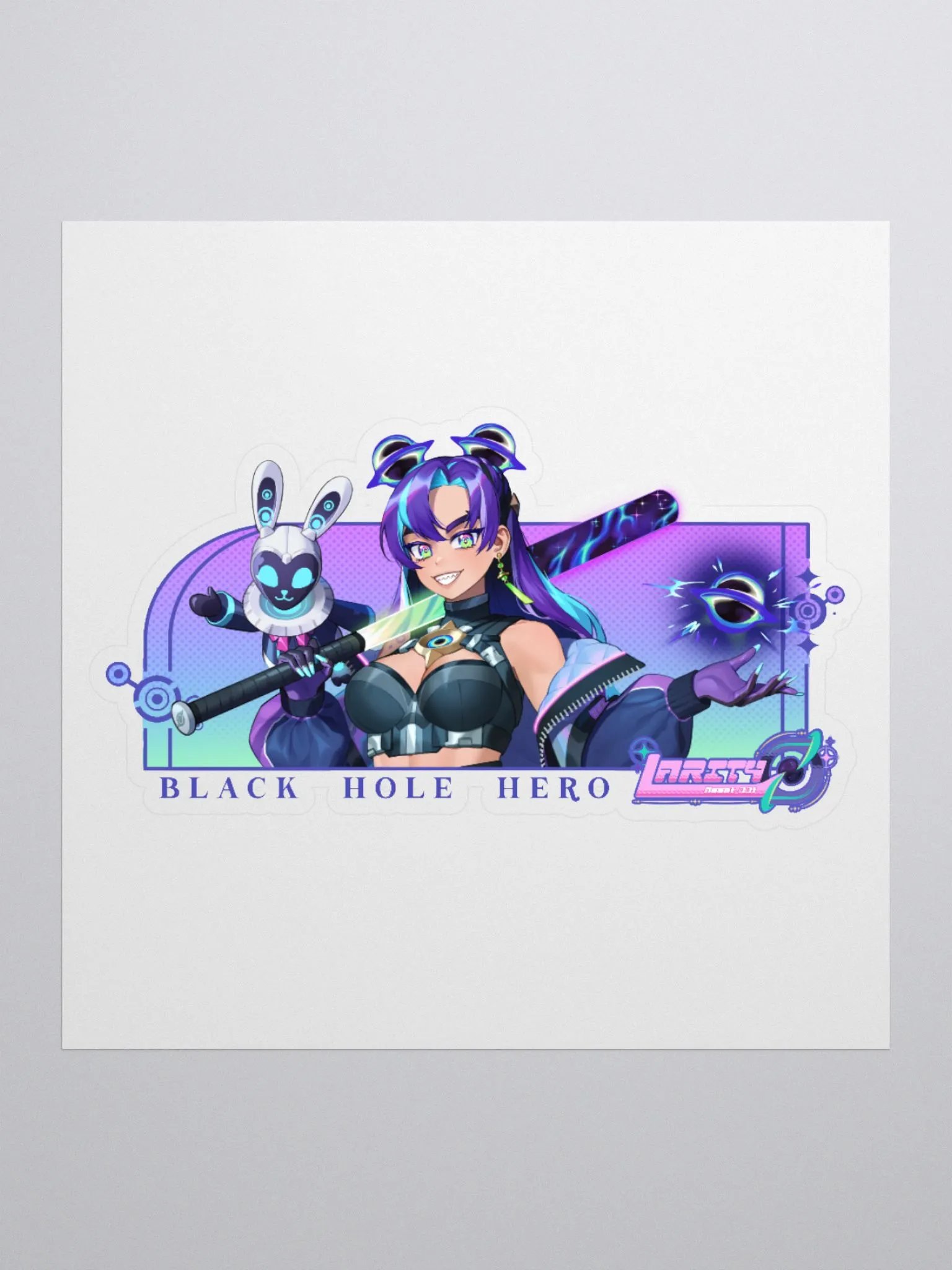 Larity Debut Banner Sticker product image (2)