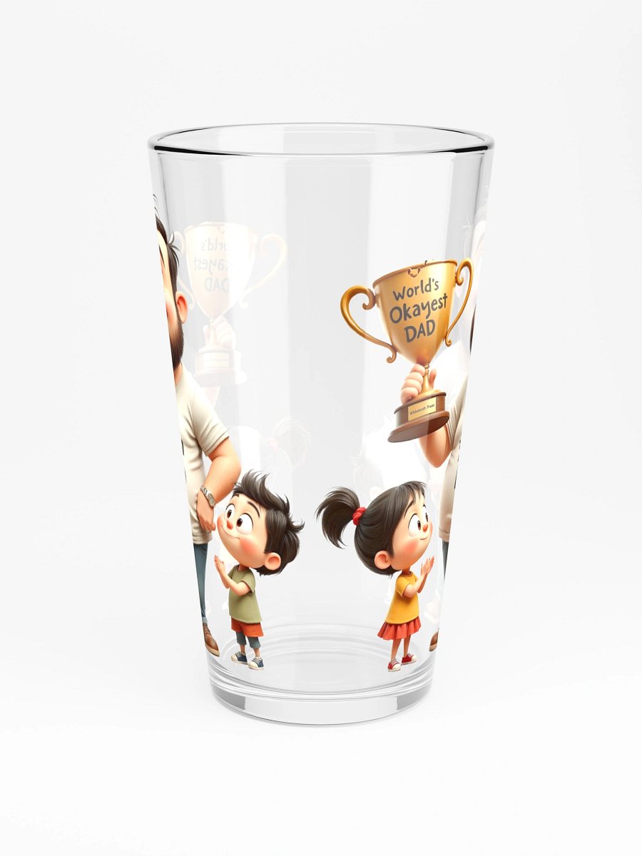 World’s Okayest Dad – Funny Cartoon Father’s Day Design product image (3)