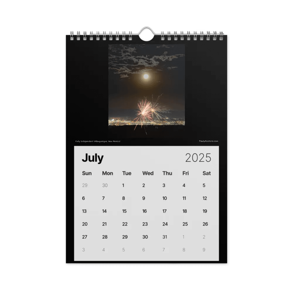 New Mexico Nights 2025 Calendar product image (8)