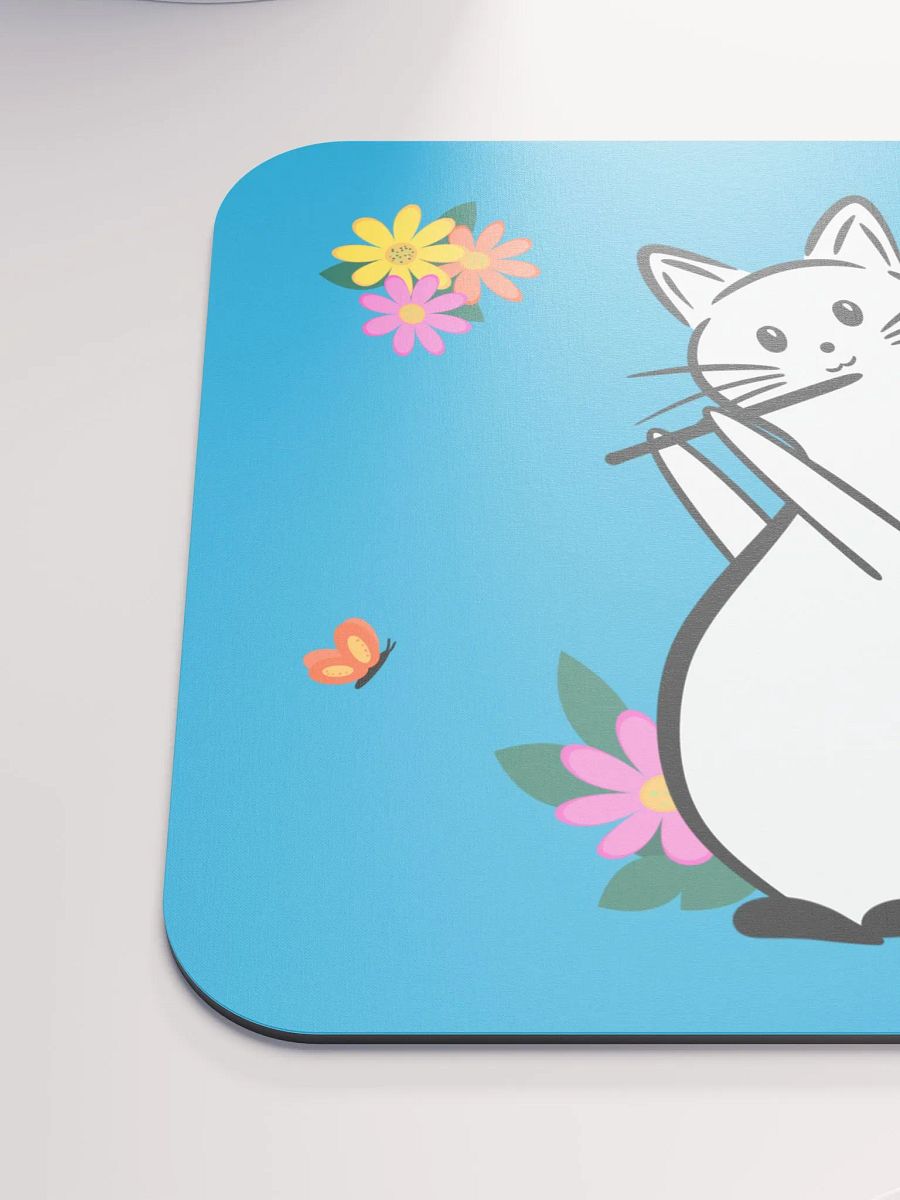 Flute Kitty Mouse Pad - Piccolo product image (6)