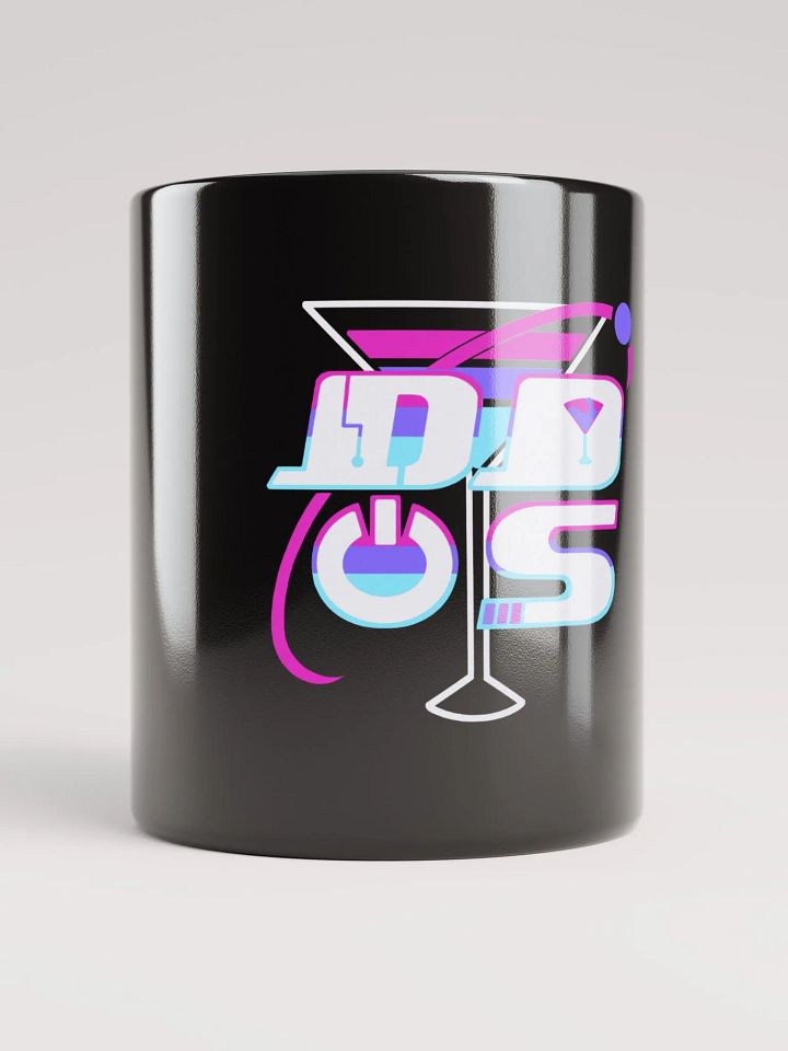 DDoS Alt Logo Black Glossy Mug product image (1)