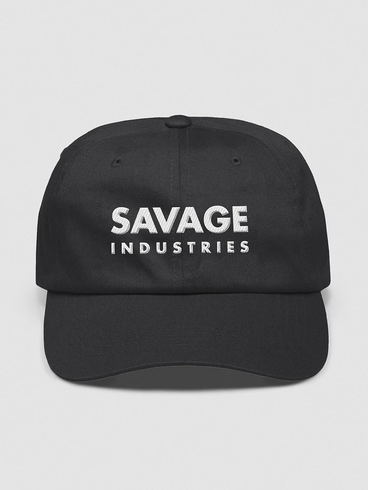 Savage Industries - White logo (Dad hat) product image (1)