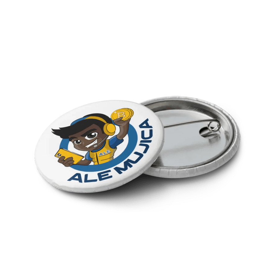 Juego de botones con alfiler Ale Mujica product image (7)