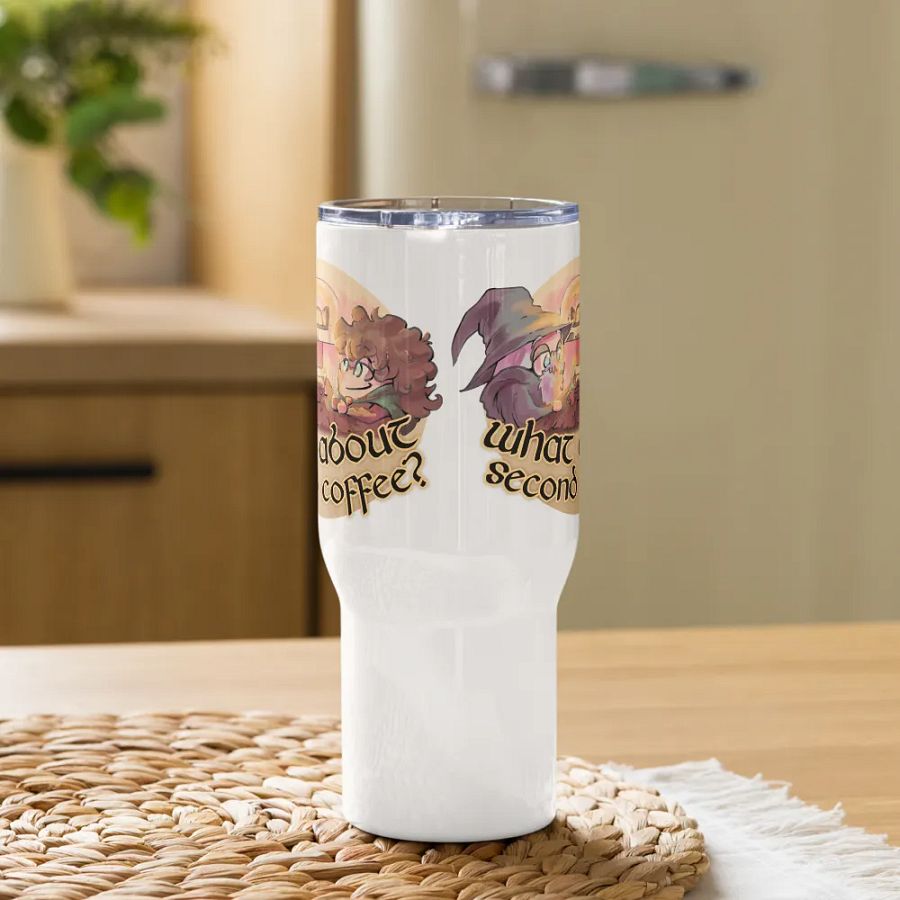 What About Second Coffee? Travel Mug product image (9)