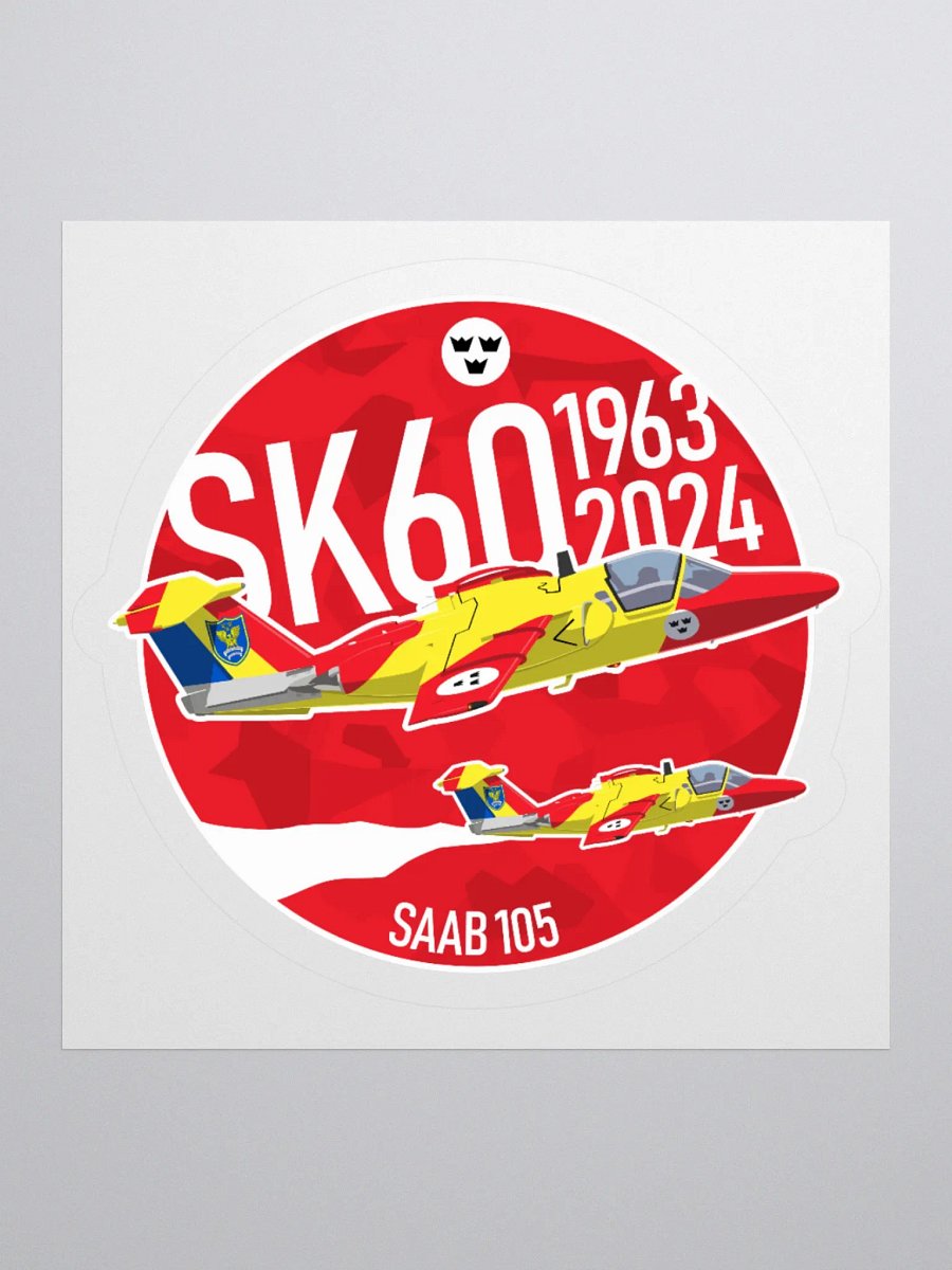 SAAB SK60 Retirement Sticker product image (1)