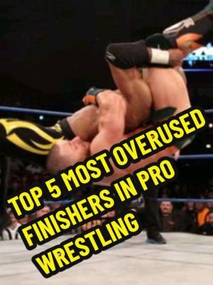 TOP 5 Most Overused Finishers in Pro Wrestling!!! #Spear #Cutter #CanadianDestroyer #Superkick #FrogSplash 