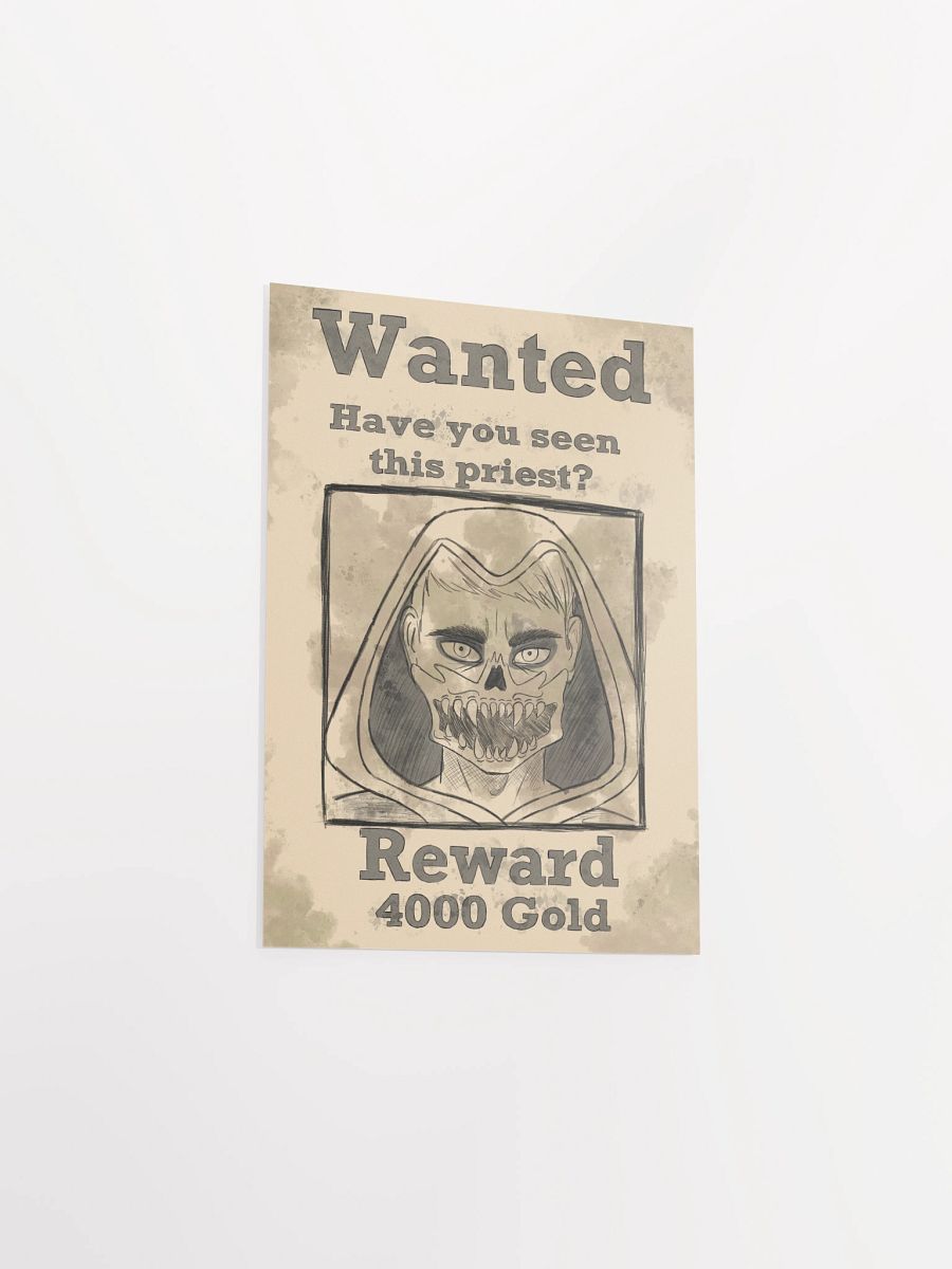 WANTED: Raz the Priest – Dragon Vault Reward Poster product image (11)