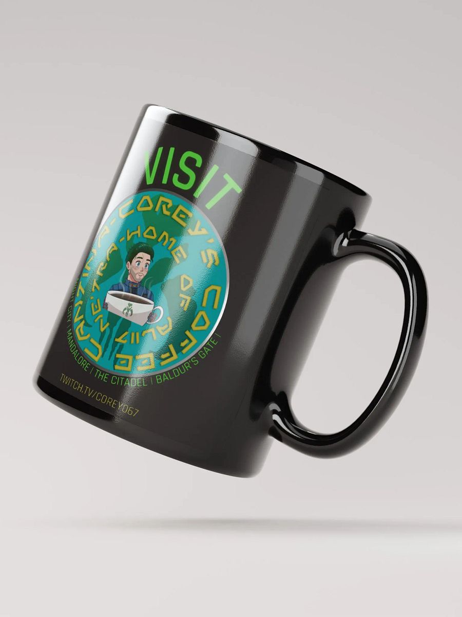 Visit Corey's Coffee Cantina mug - Black product image (3)