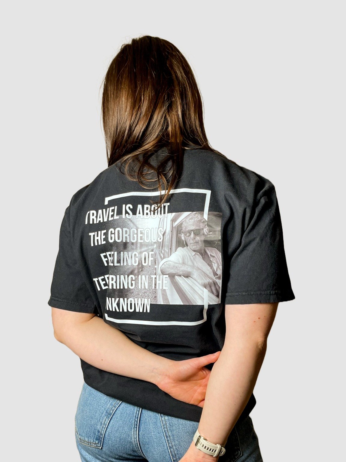 Travel in the Unknown (Anthony Bourdain) T-Shirt product image (2)
