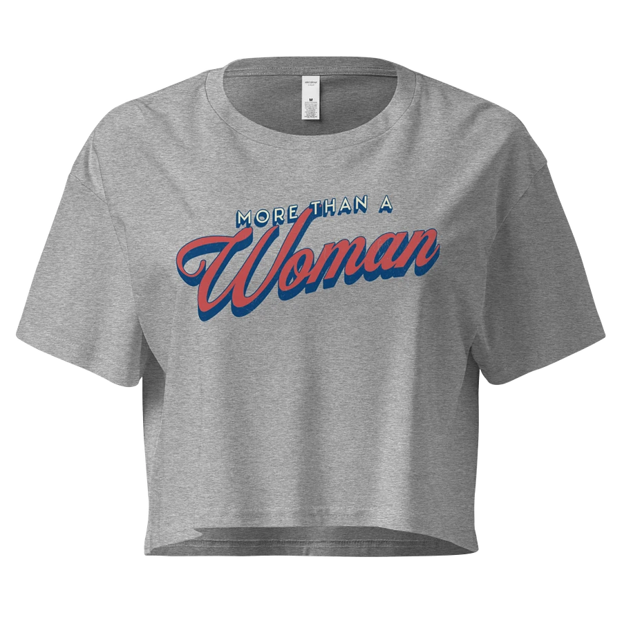 More Than A Woman Crop Top product image (1)