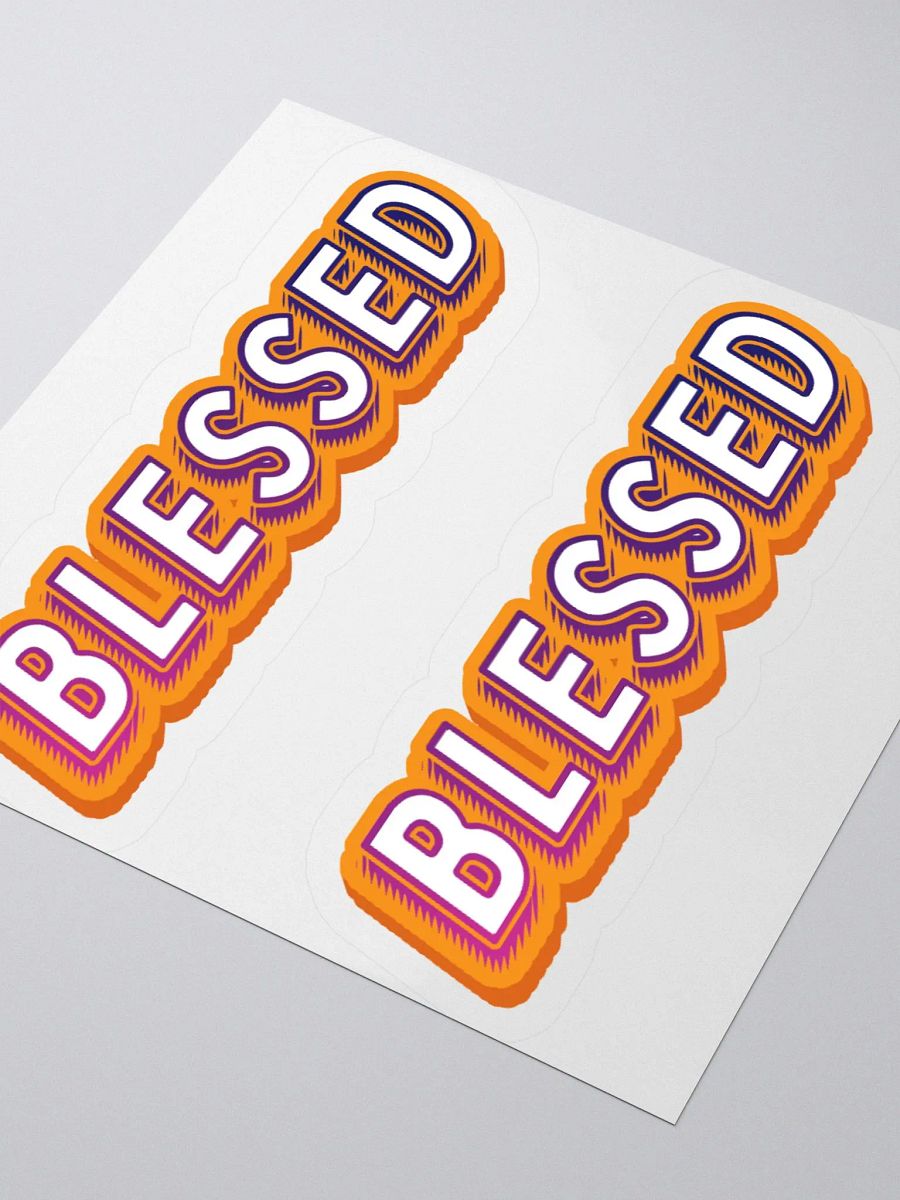 BLESSED - Kiss Cut Stickers product image (2)