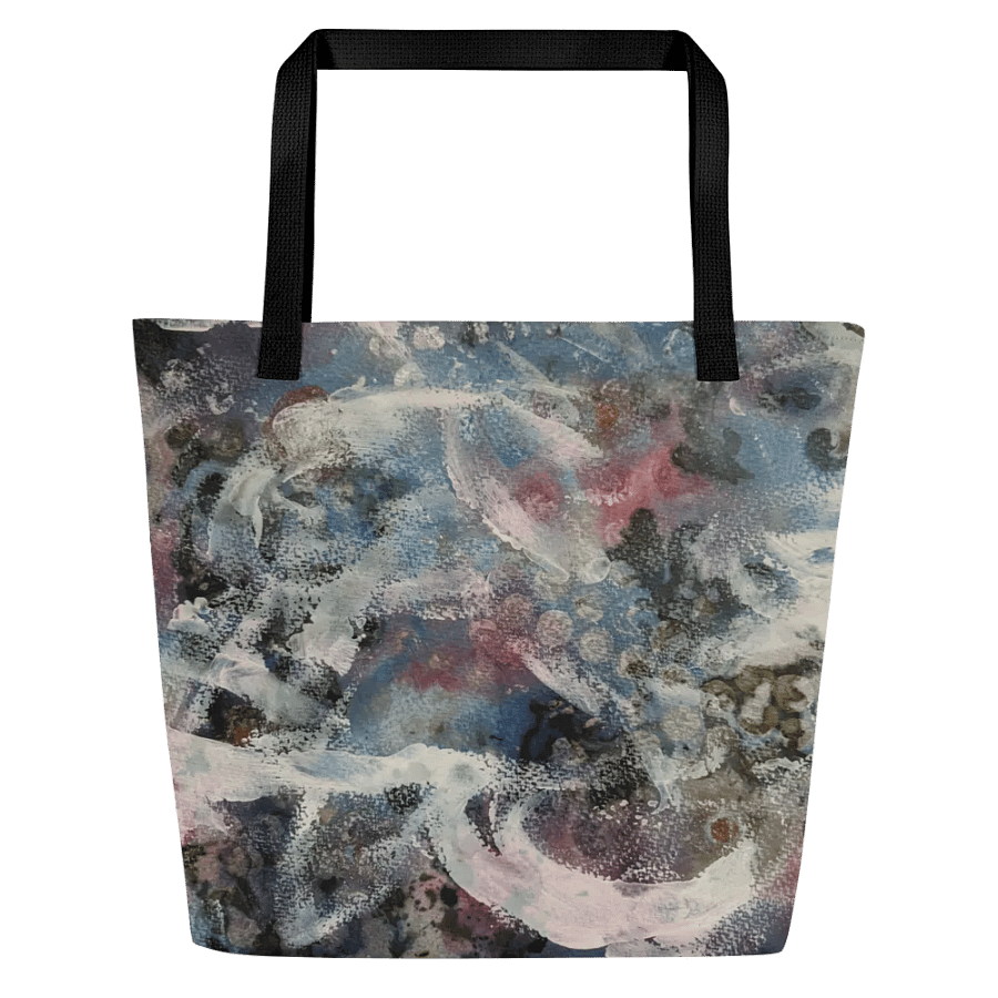 Flourish with Blue Tote Bag product image (2)