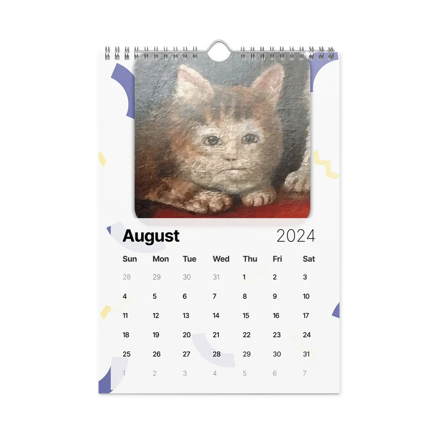 Wall Calendar (2024): Meme Cats product image (4)