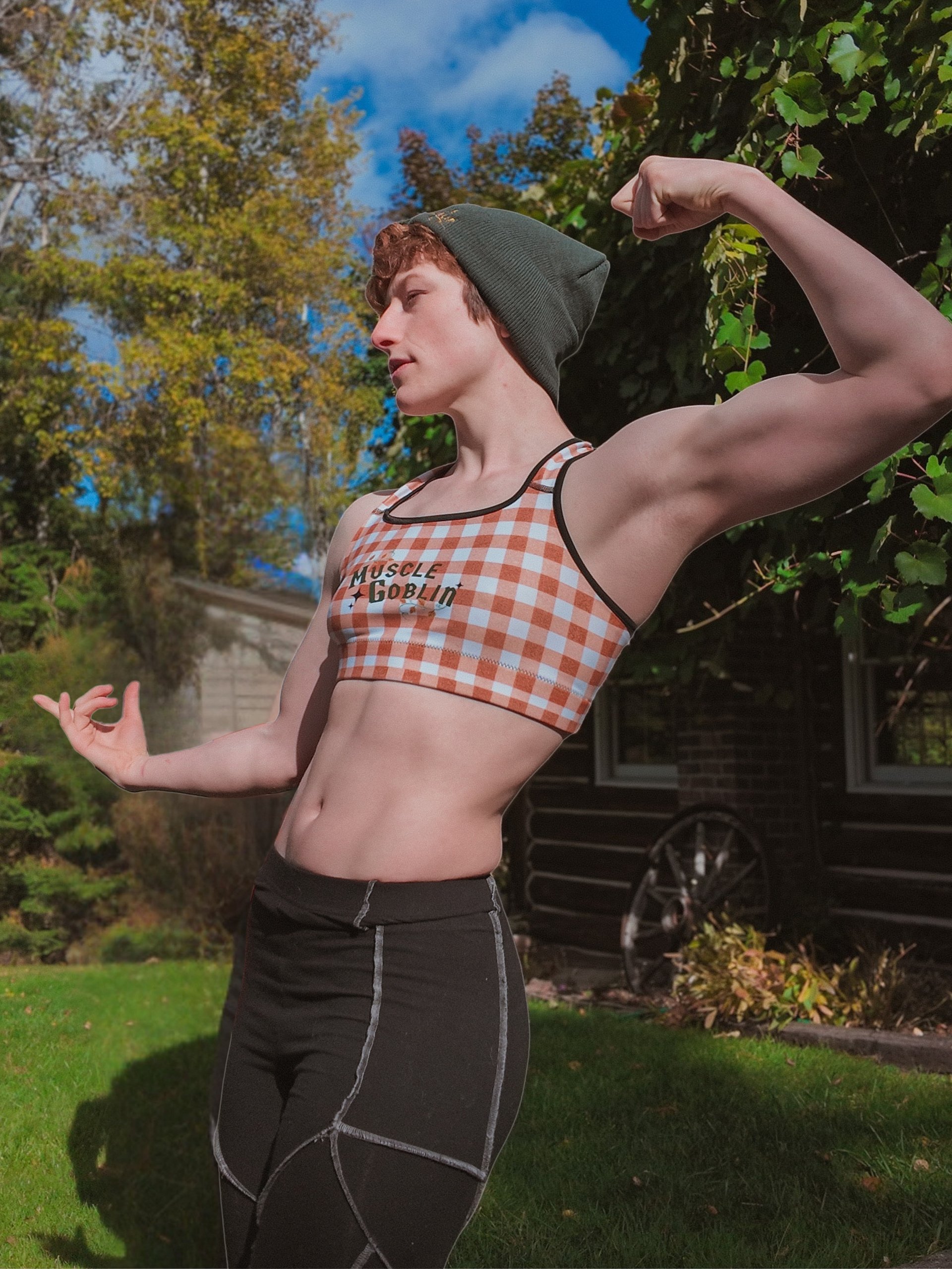 "Muscle Goblin" Sports Bra product image (1)