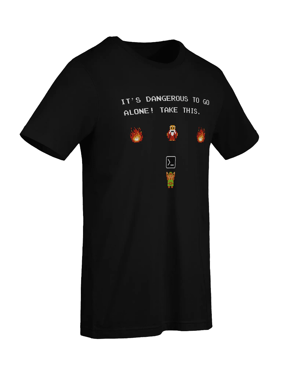 "It's Dangerous to go Alone" T-Shirt product image (58)
