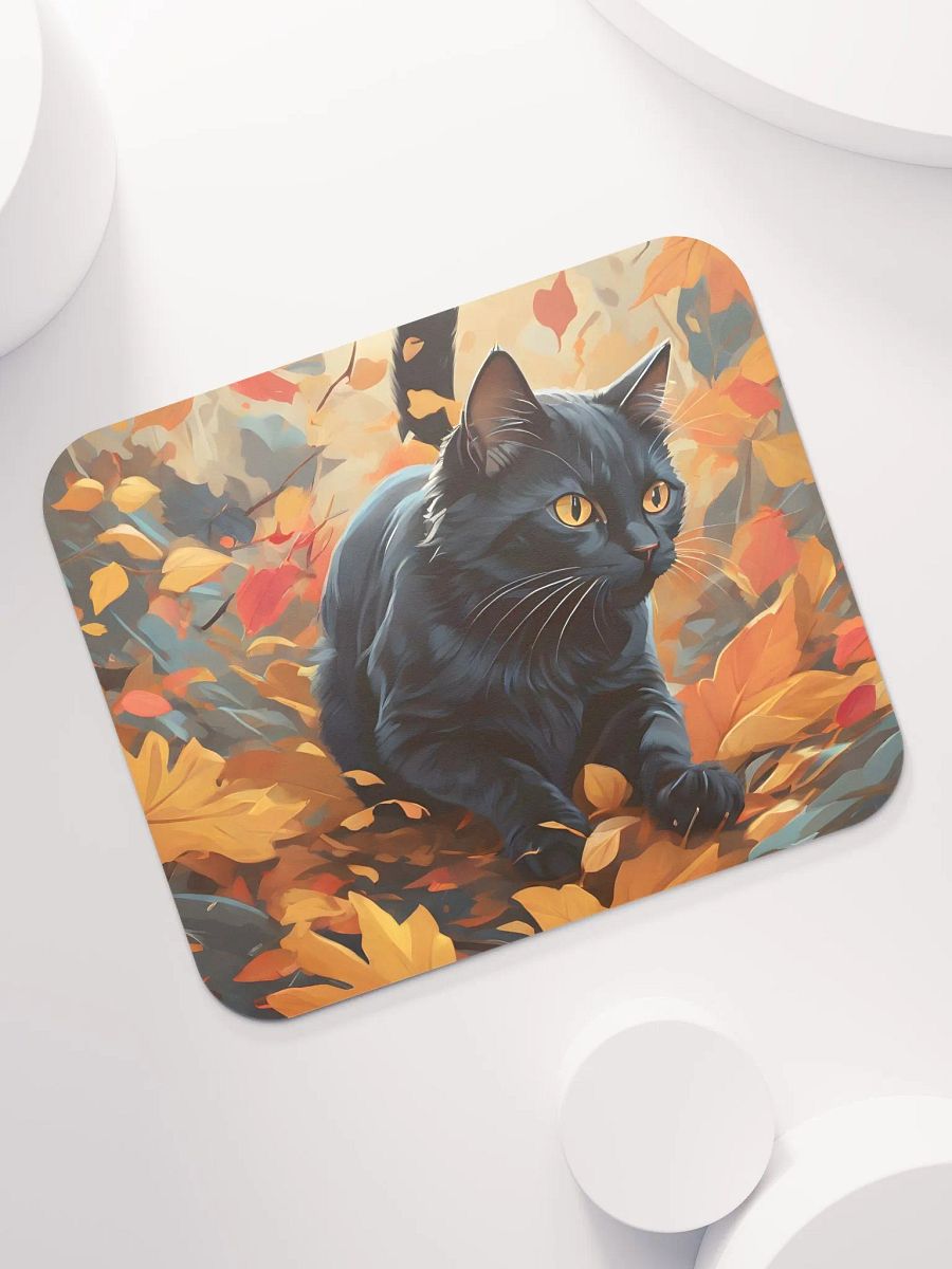 Autumn Catventures Mouse Pad product image (1)