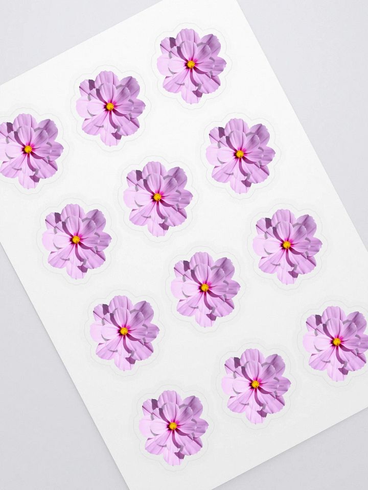 Realistic Pink Blossom Sticker Sheet product image (1)