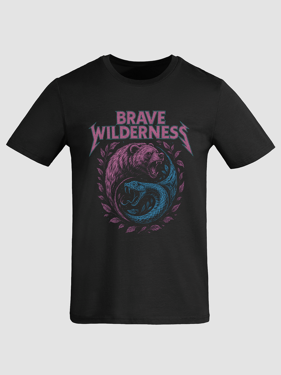 Beartallica Brave Wilderness Organic Unisex T-Shirt product image (4)