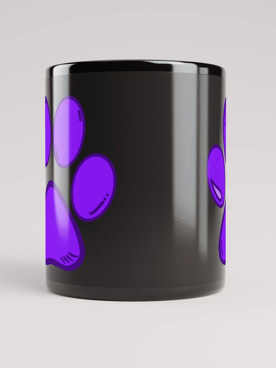 Black Purple Paw Mug product image (10)