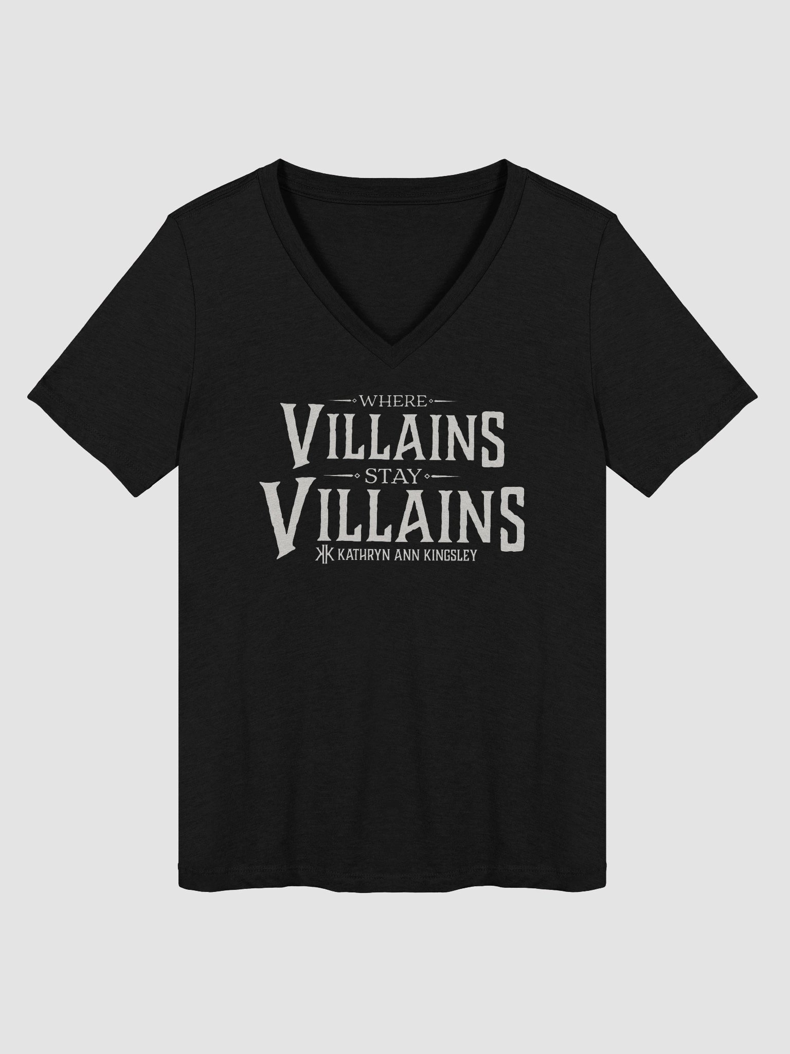 Where Villains Stay Villains: V-Neck product image (3)