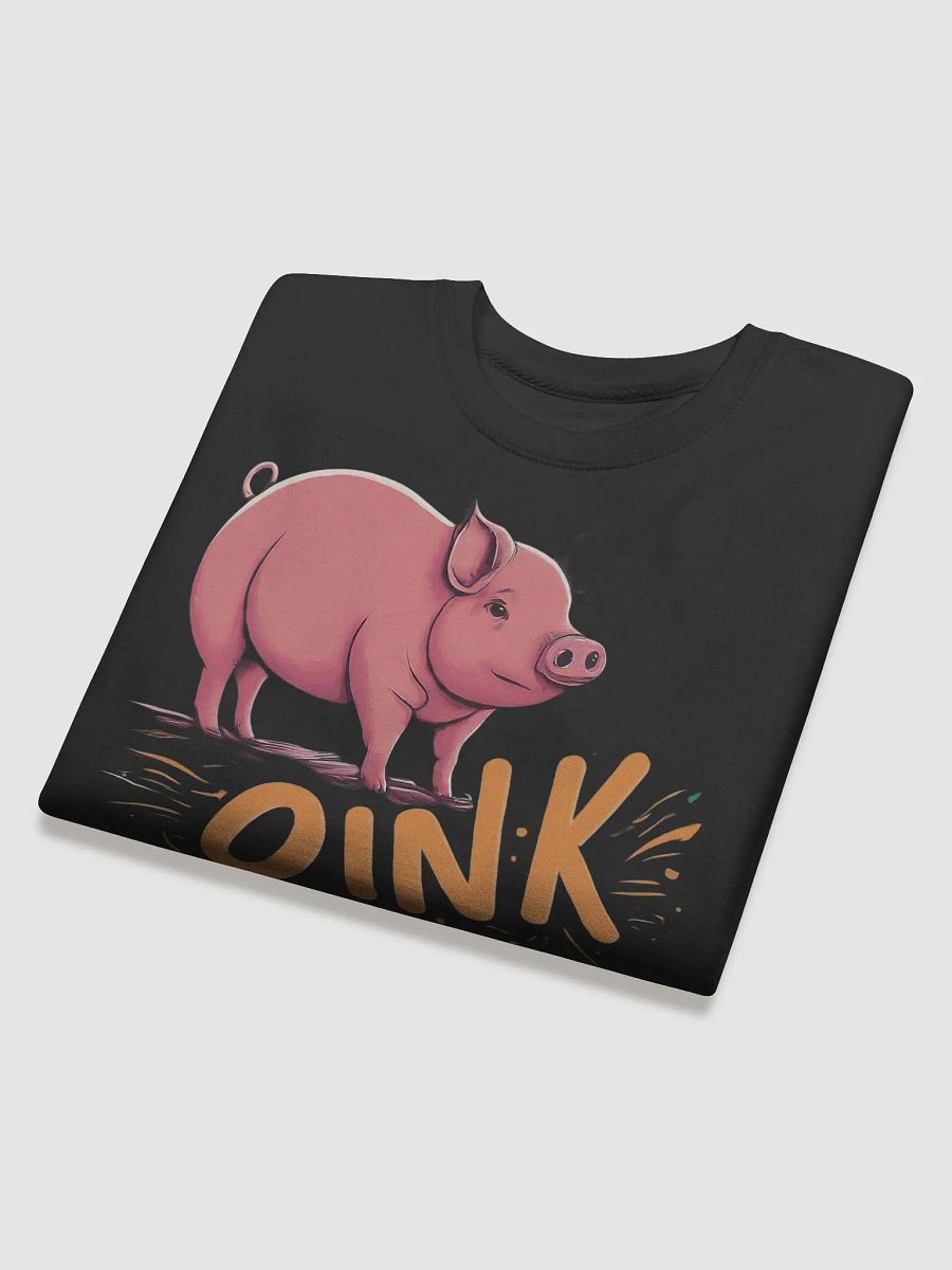 OINK Cartoon Pig Premium Sweatshirt product image (4)