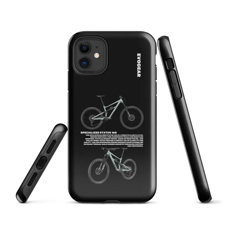 Black Specialized Status 160 iPhone Case product image (1)