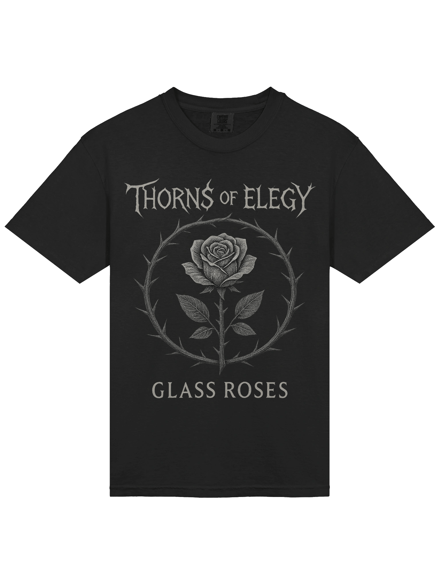 Thorns of Elegy – Glass Roses Tee product image (3)