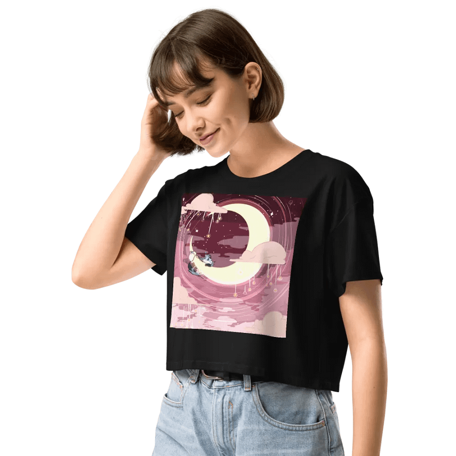 Cotton Candy Skies Crop Tee product image (8)