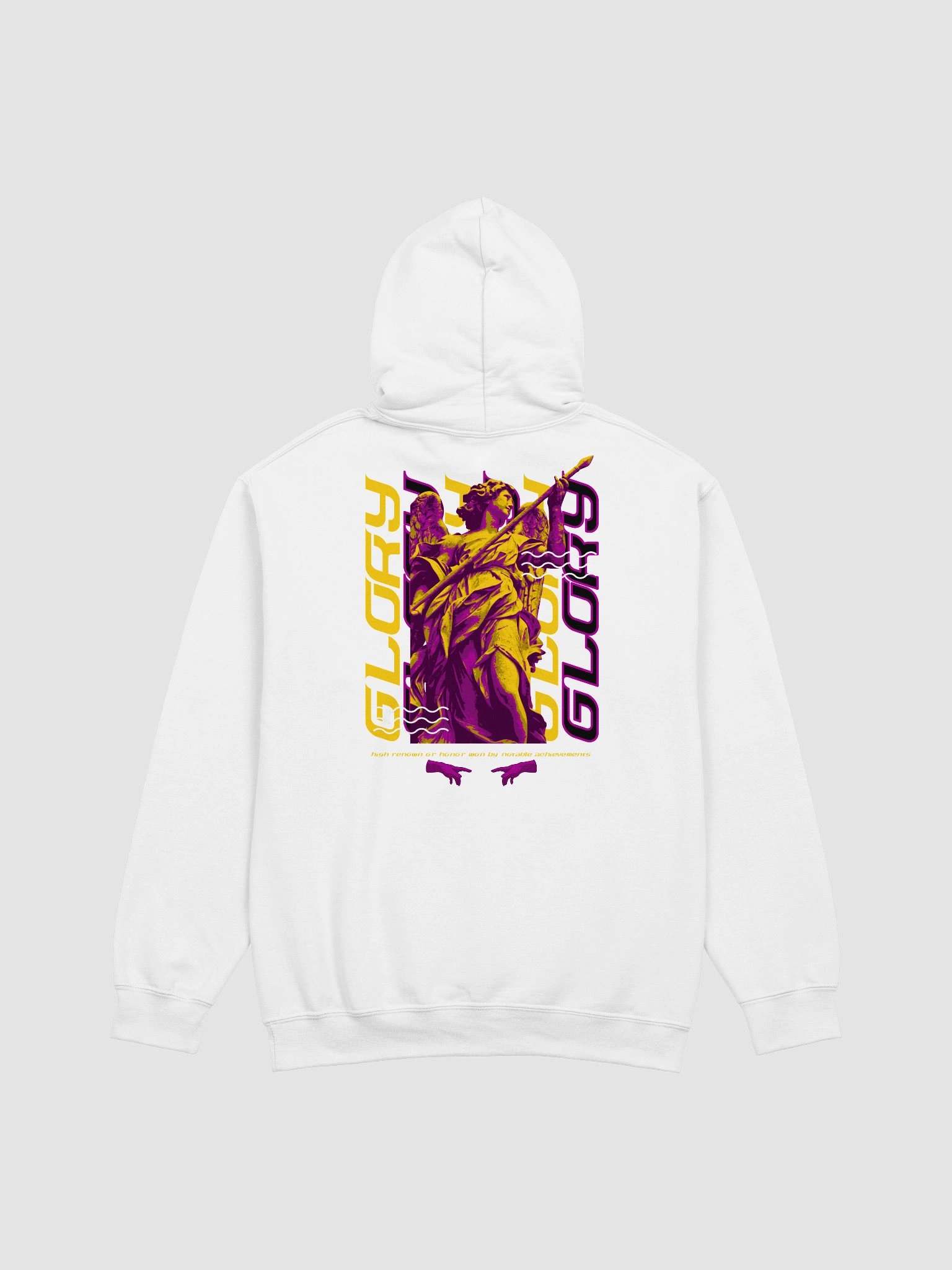 Brutalism Streetwear Glory 2 | Gildan Classic Unisex Hoodie product image (2)