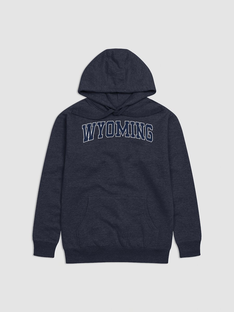 Wyoming Vintage Varsity Unisex Premium Hoodie product image (1)