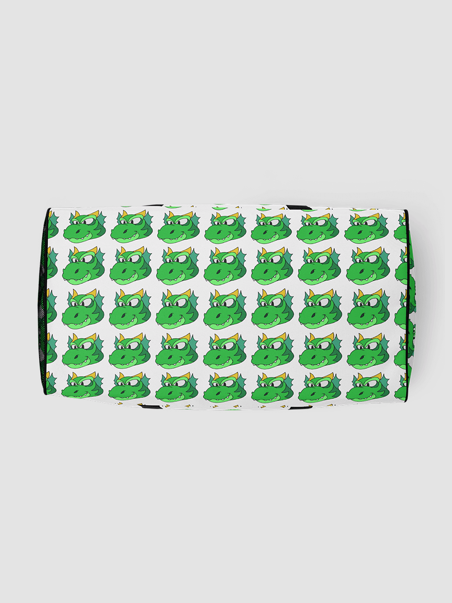 Happy Green Dragon All-Over Print Duffle Bag product image (5)