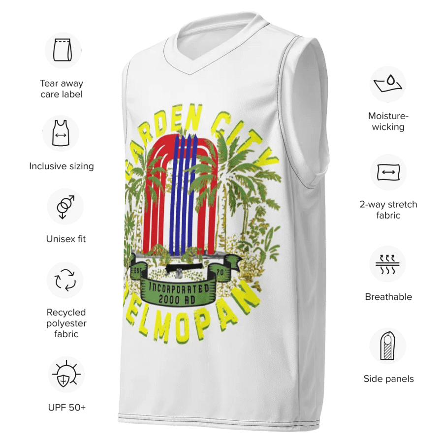 Garden City Belmopan Basketball Jersey product image (3)