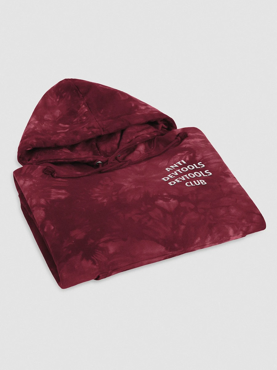Tie Dye Embroidered Anti Devtools Devtools Sweathshirt product image (4)