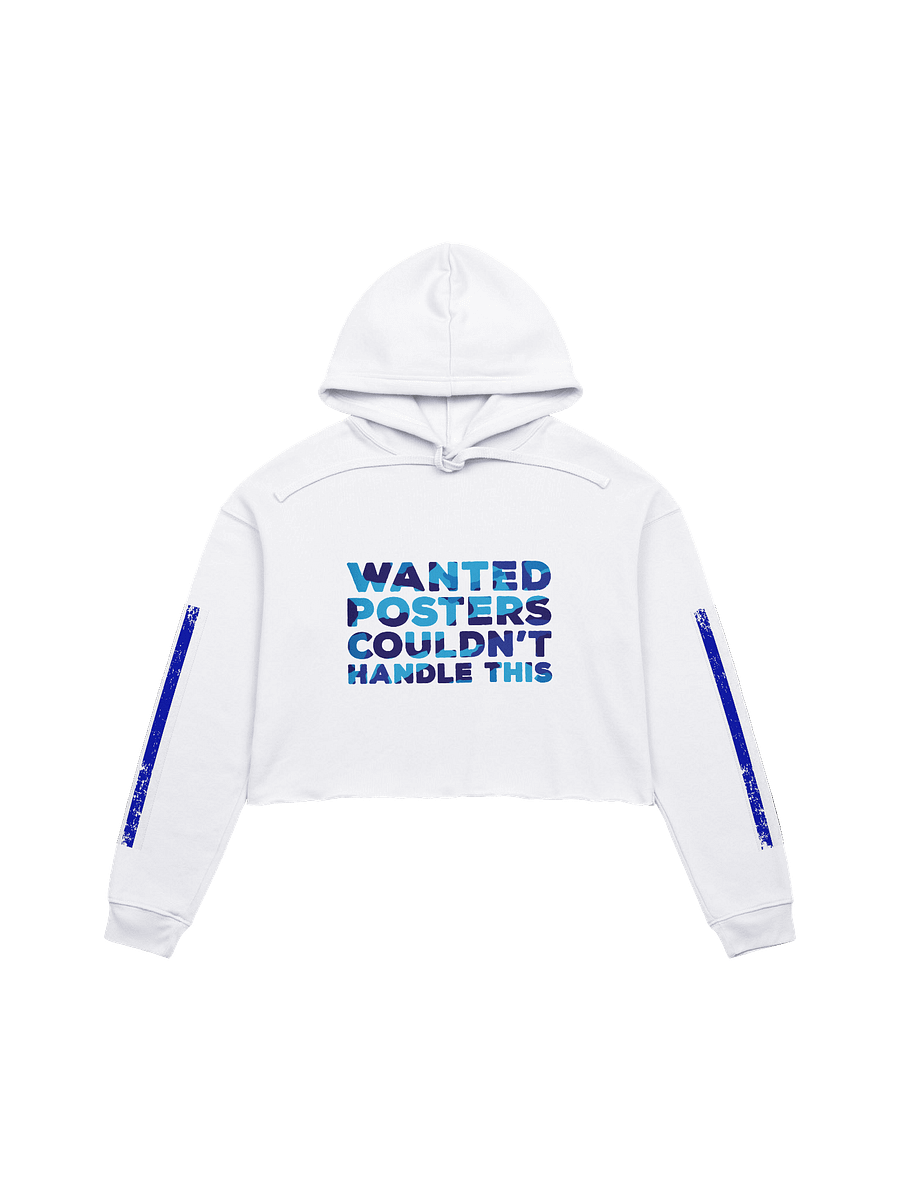 Nik The Hat | “Wanted Posters Couldn’t Handle This” Cropped Hoodie product image (1)