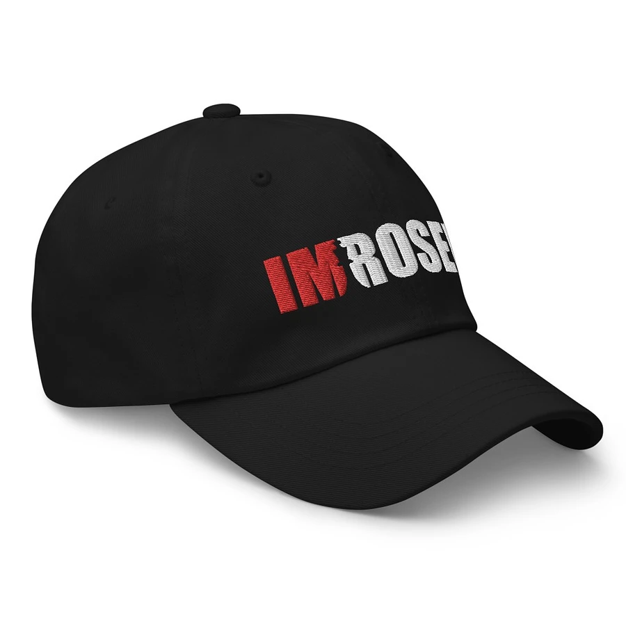 IM Rosen Logo Dad Black Hat product image (3)
