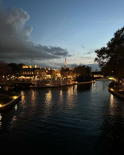 Had a nice family night at #epcot . As a #vlogger sometimes it’s important to put down the camera and just enjoy time with li...