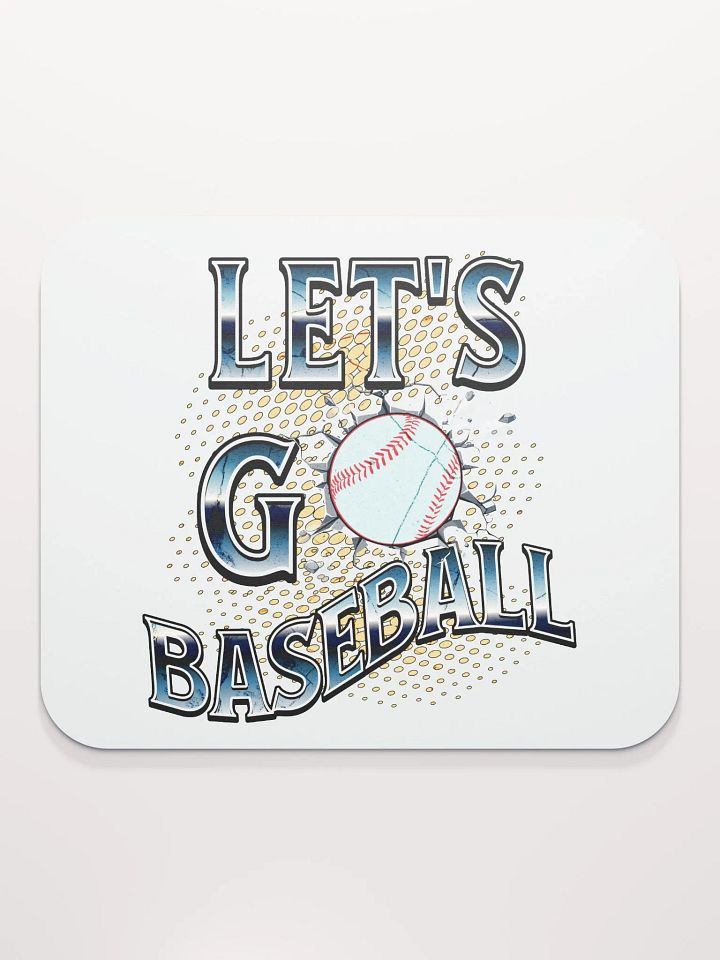 Lets Go Baseball Dynamic Breakthrough Mouse Pad product image (2)