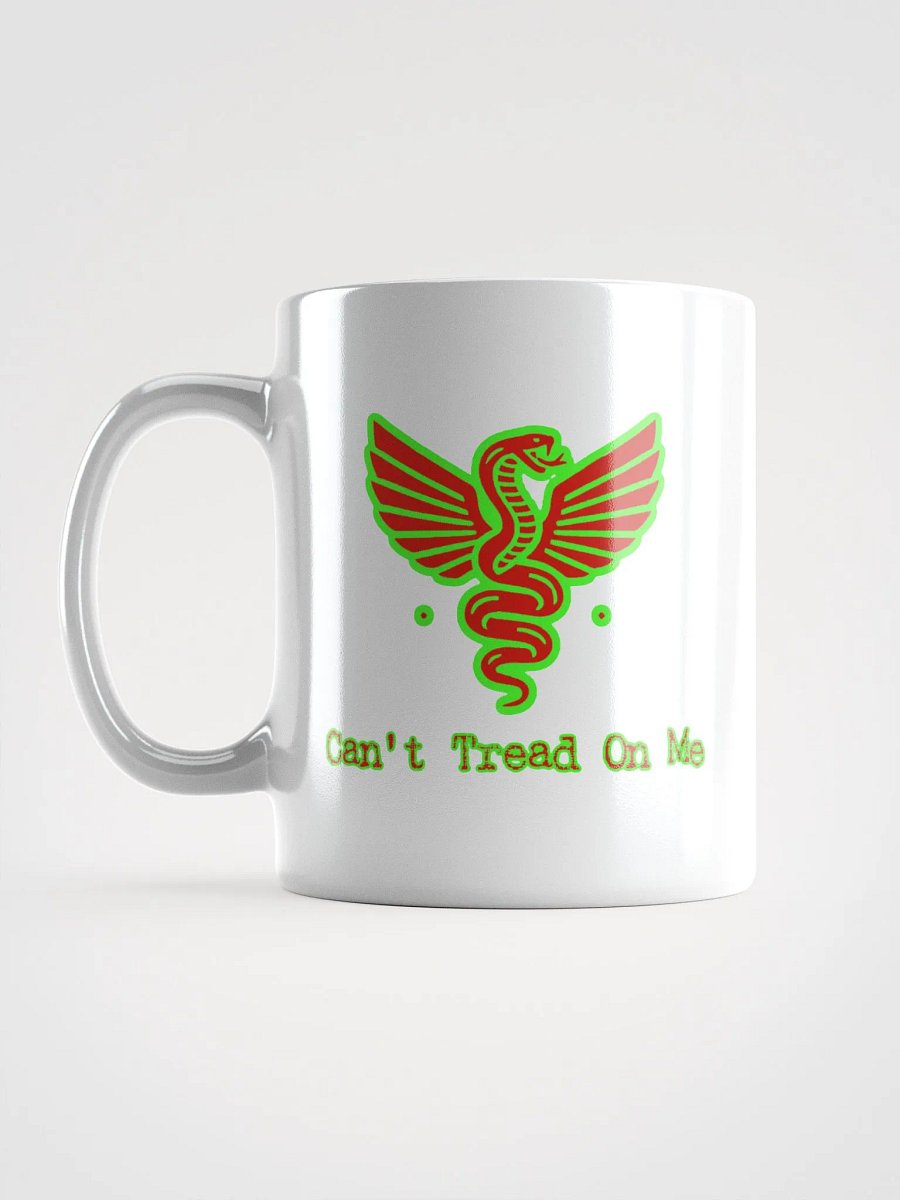 Can't Tread on Me Mug (Neon Green and Red) product image (18)