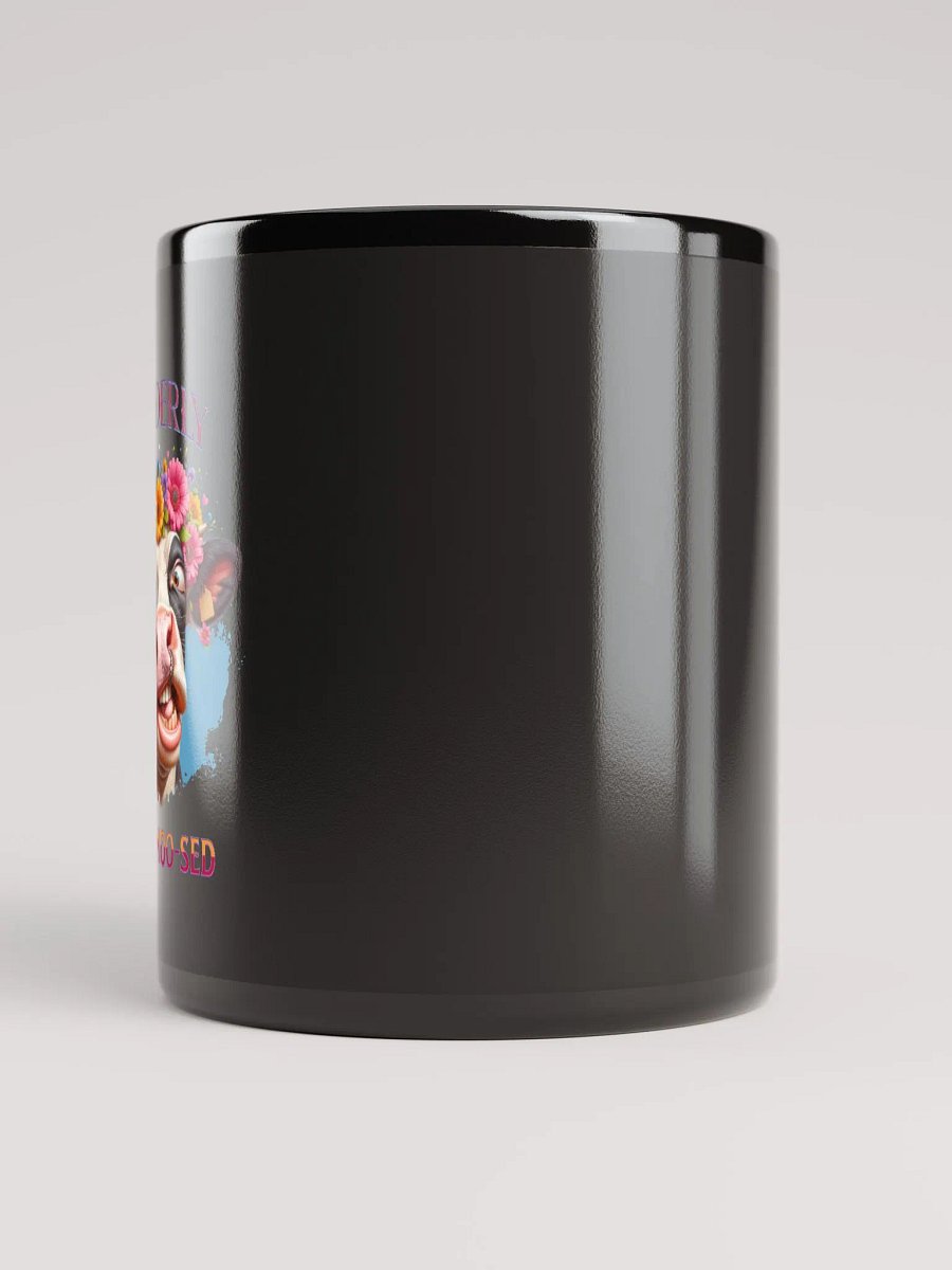 Whimsical Cow Floral Crown Mug product image (5)