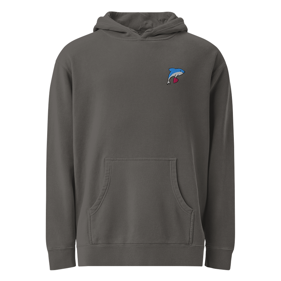 Premium Embroidered Dolphin Hoodie product image (1)