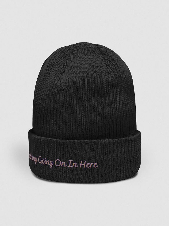 Nothing Going On In Here (blk beanie) product image (2)