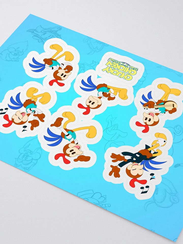 Chucky Chicken Sticker Sheet product image (2)