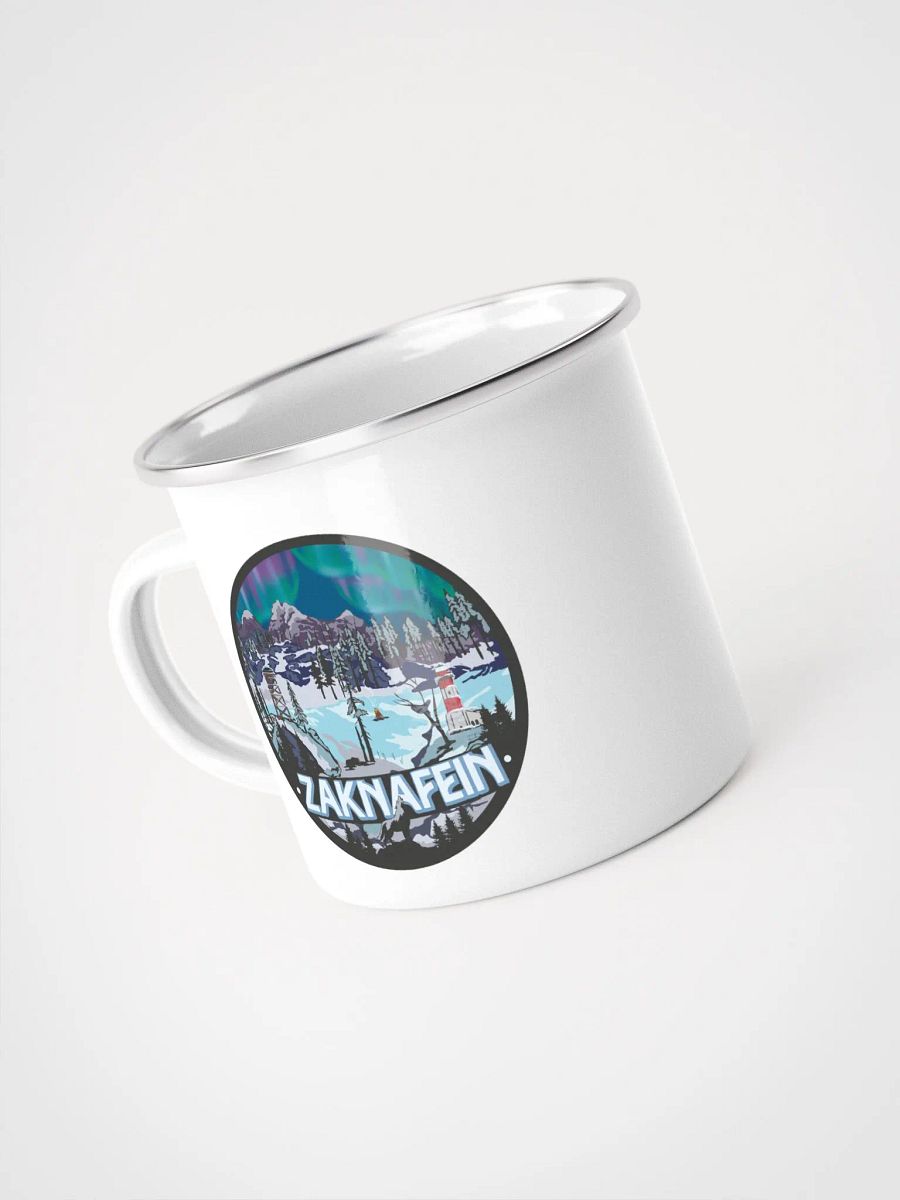 Zaknafein Logo Metal Enamel Mug product image (3)