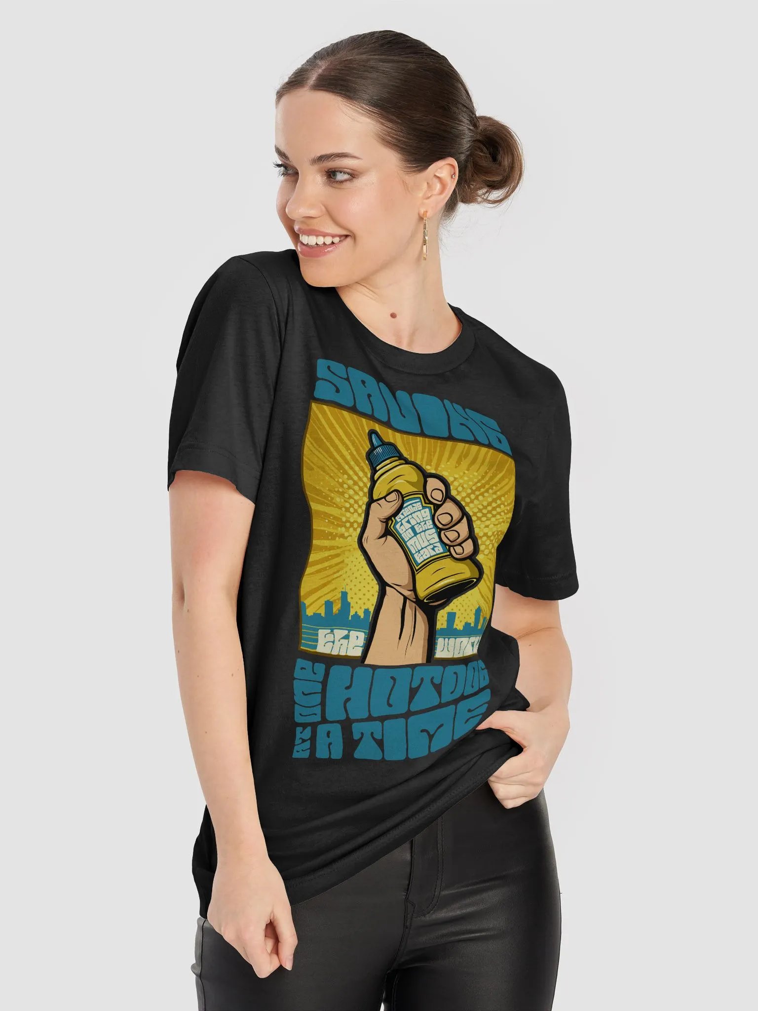 Saving the World One Hotdog at a Time T-Shirt product image (8)
