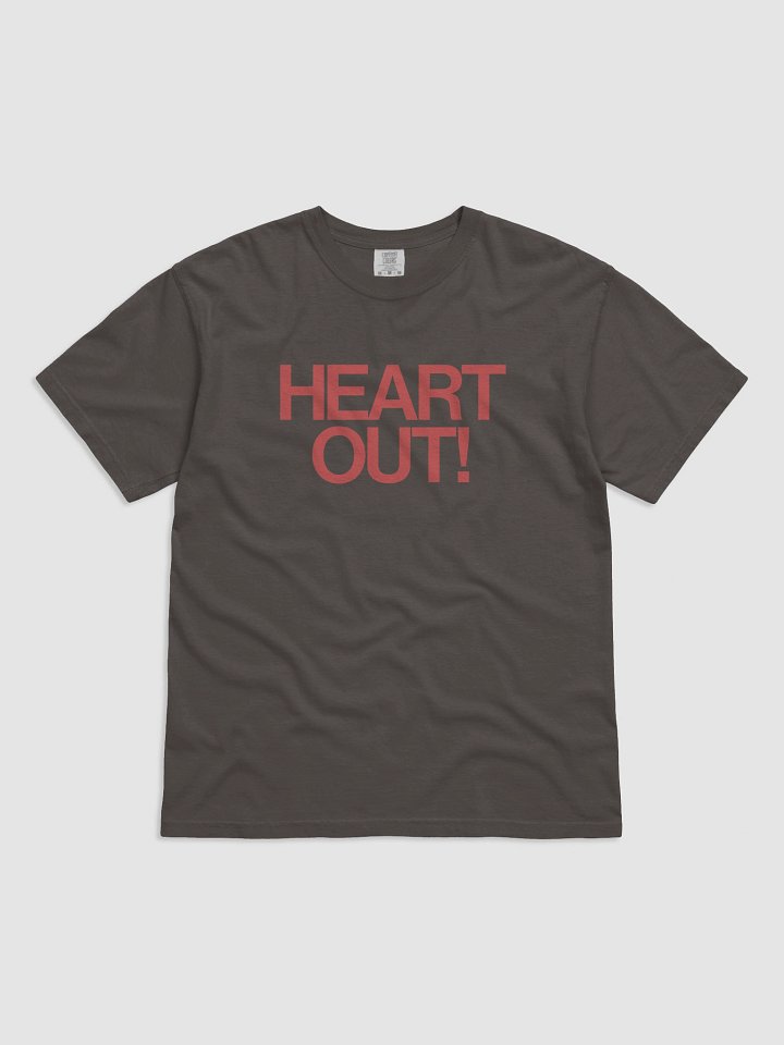 HEART OUT! heavy weight tee product image (2)