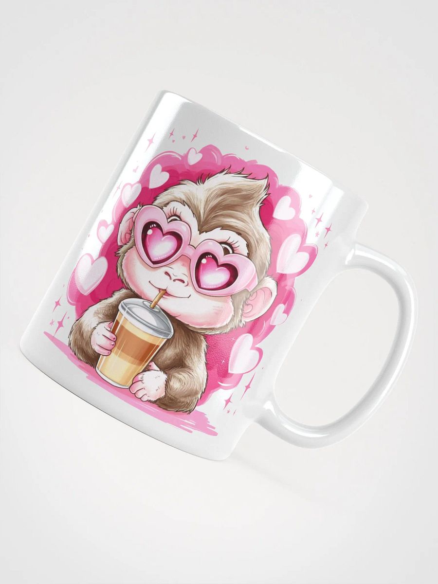 Love Monkey White Glossy Mug product image (10)